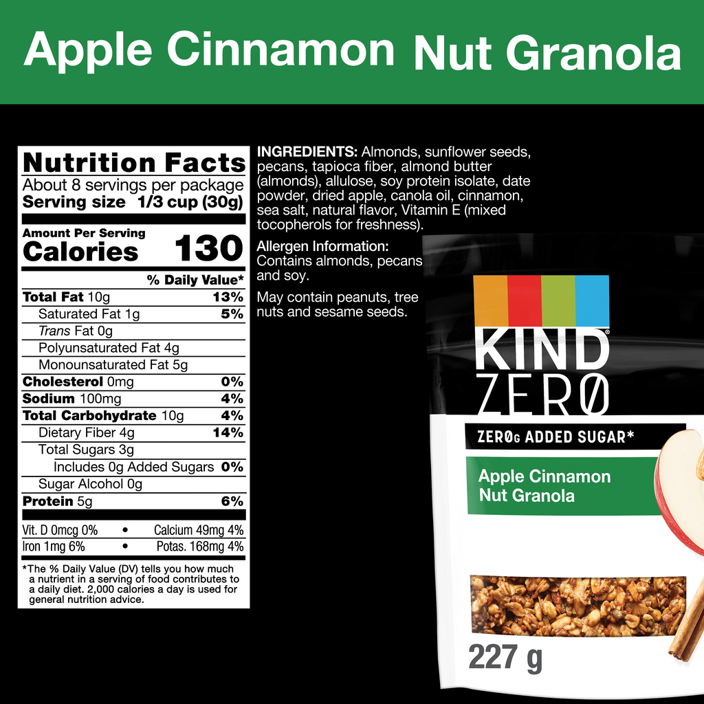Apple Cinnamon Nut Granola